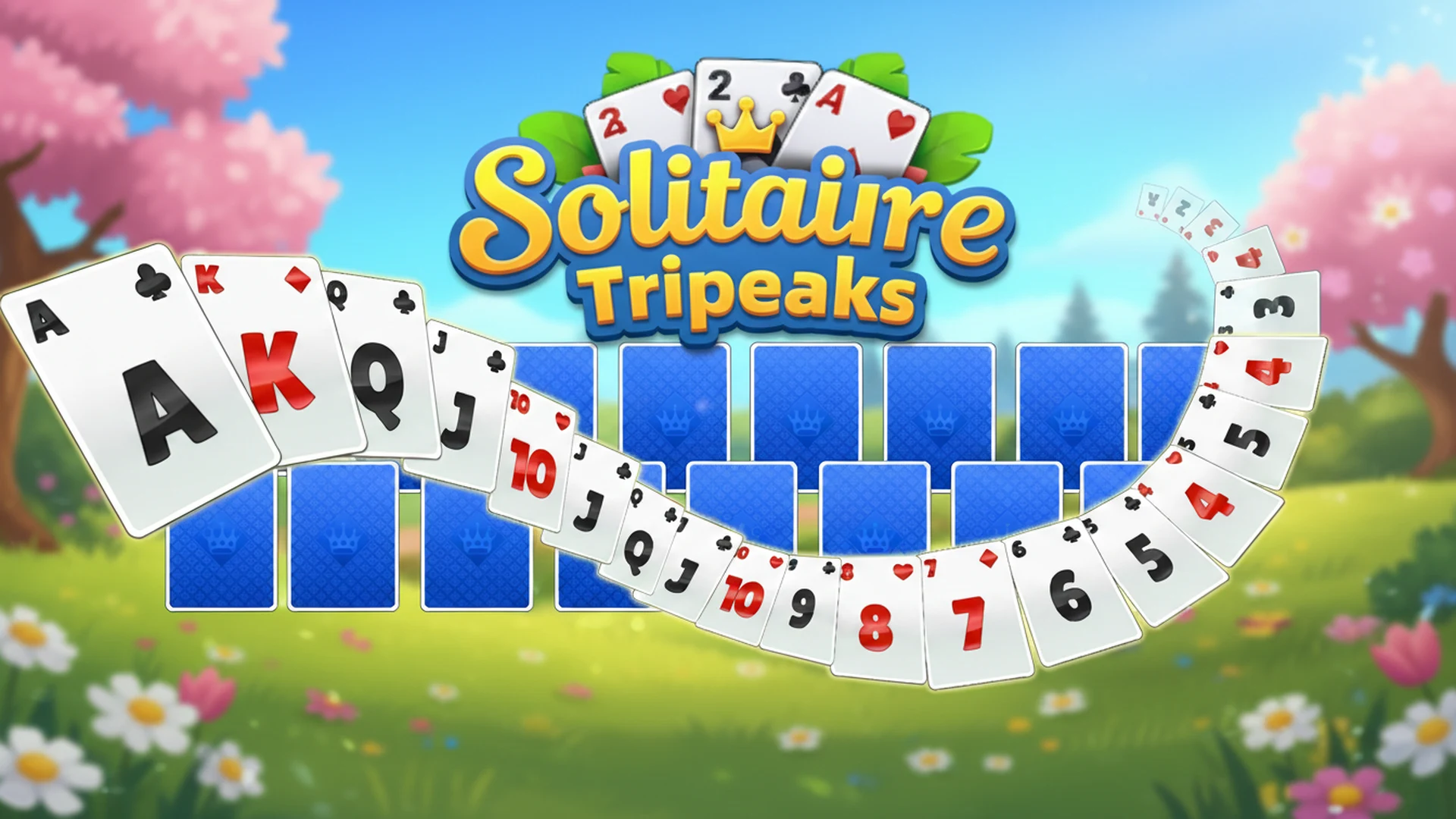 Solitaire Farm: TriPeaks screenshot
